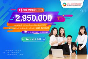 Ưu đãi sử dụng phần mềm kế toán MISA
