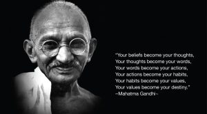 20 thói quen của người thành đạt Mahatma Gandhi