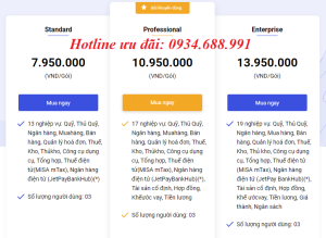 Báo giá phần mềm kế toán MISA SME NET 2023 mới nhất 2024
