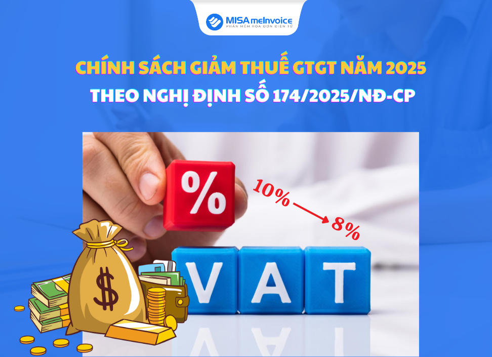 giảm thuế GTGT năm 2025 theo Nghị định số 174/2025/NĐ-CP