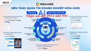 Phần mềm kế toán online MISA AMIS tích hợp AI