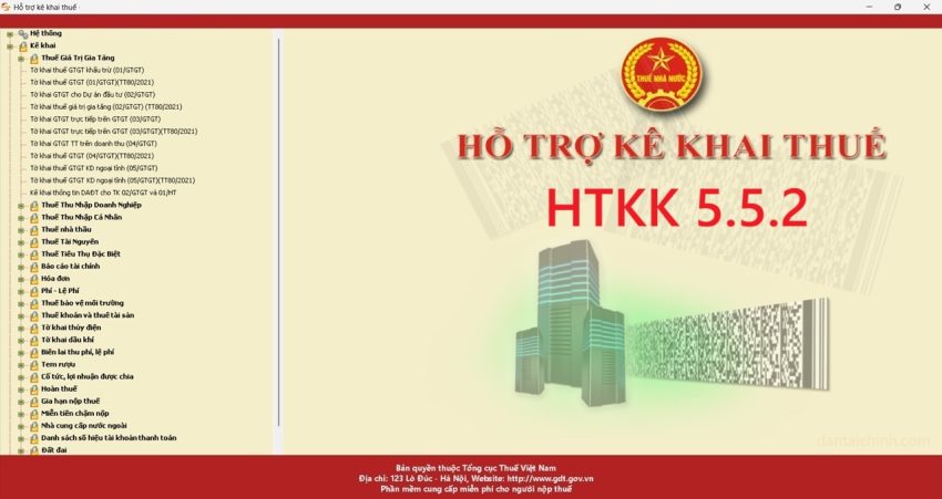 HTKK 5.5.2 miễn phí mới nhất 2026