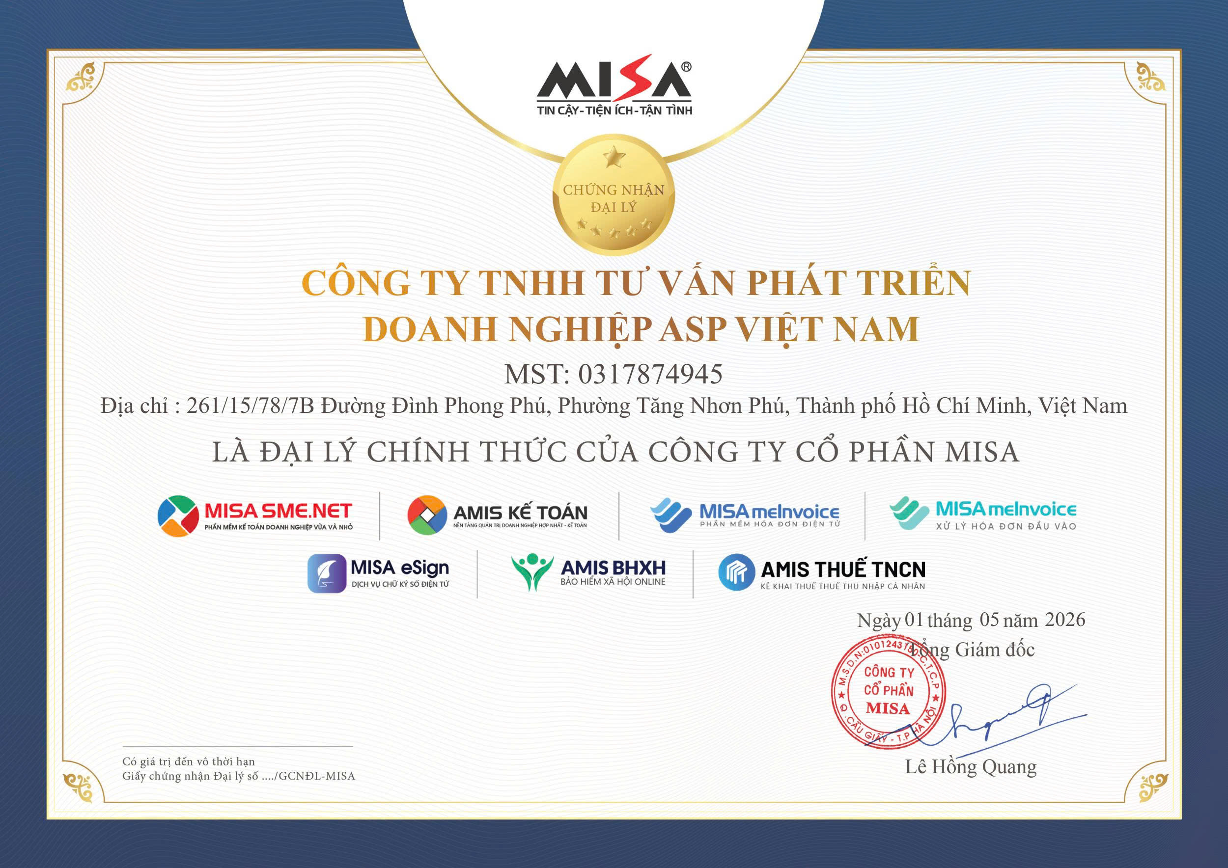 Đại Lý MISA - Phần mềm Việt Nam